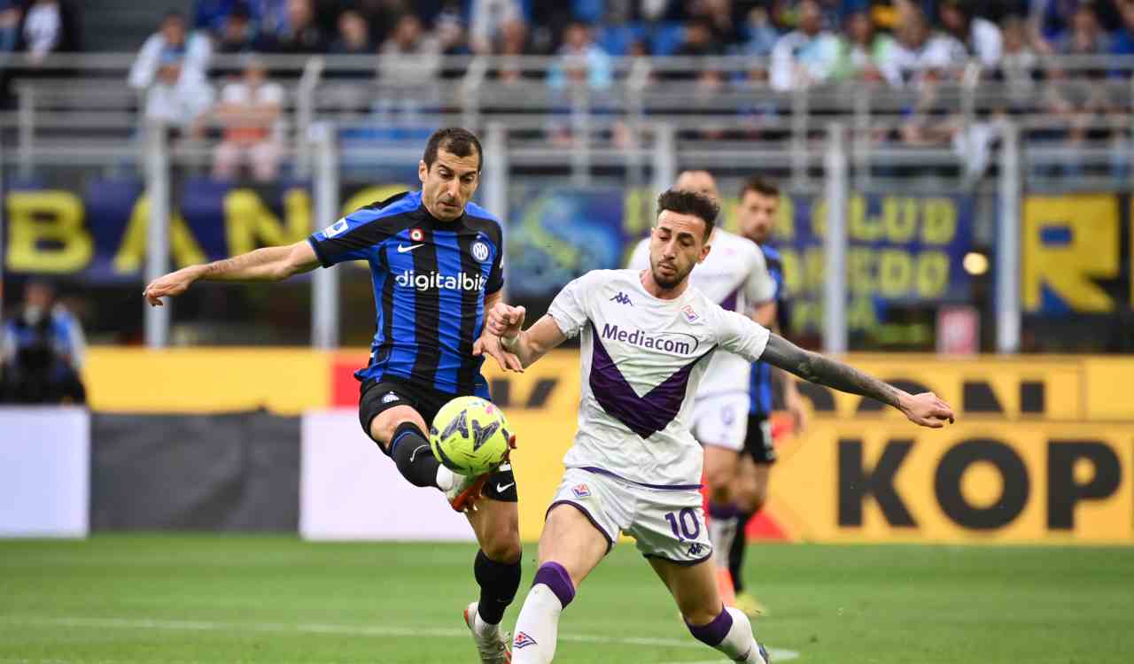 Inter Fiorentina Voti E Tabellino Primo Tempo Mhkitaryan Spreca