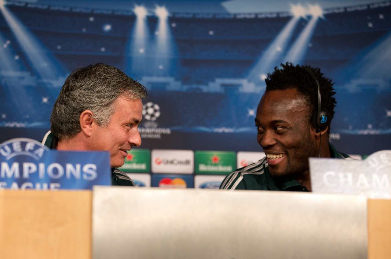 mourinho essien real madrid