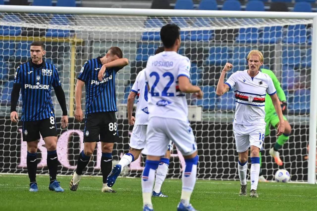 Serie A, Atalanta-Sampdoria 1-3: colpo esterno dei ...