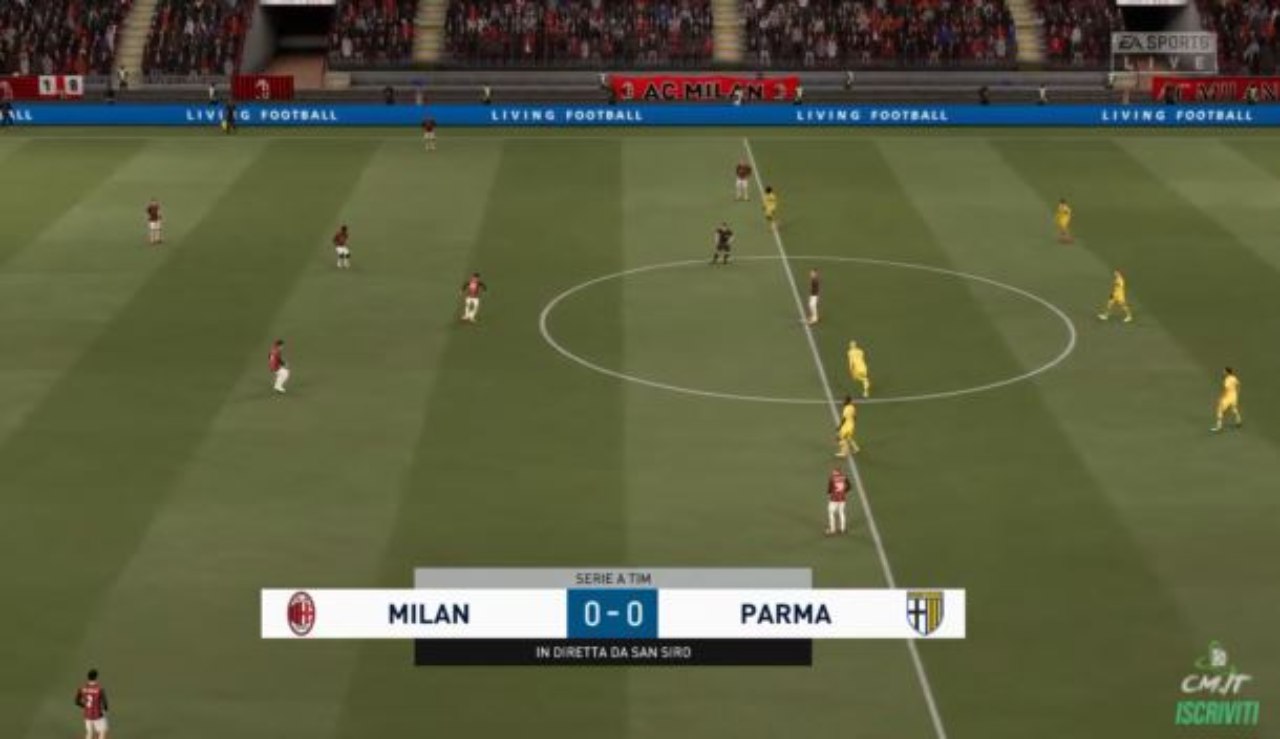 eCMIT | Serie A, Milan-Parma su FIFA 21: brivido rossonero!