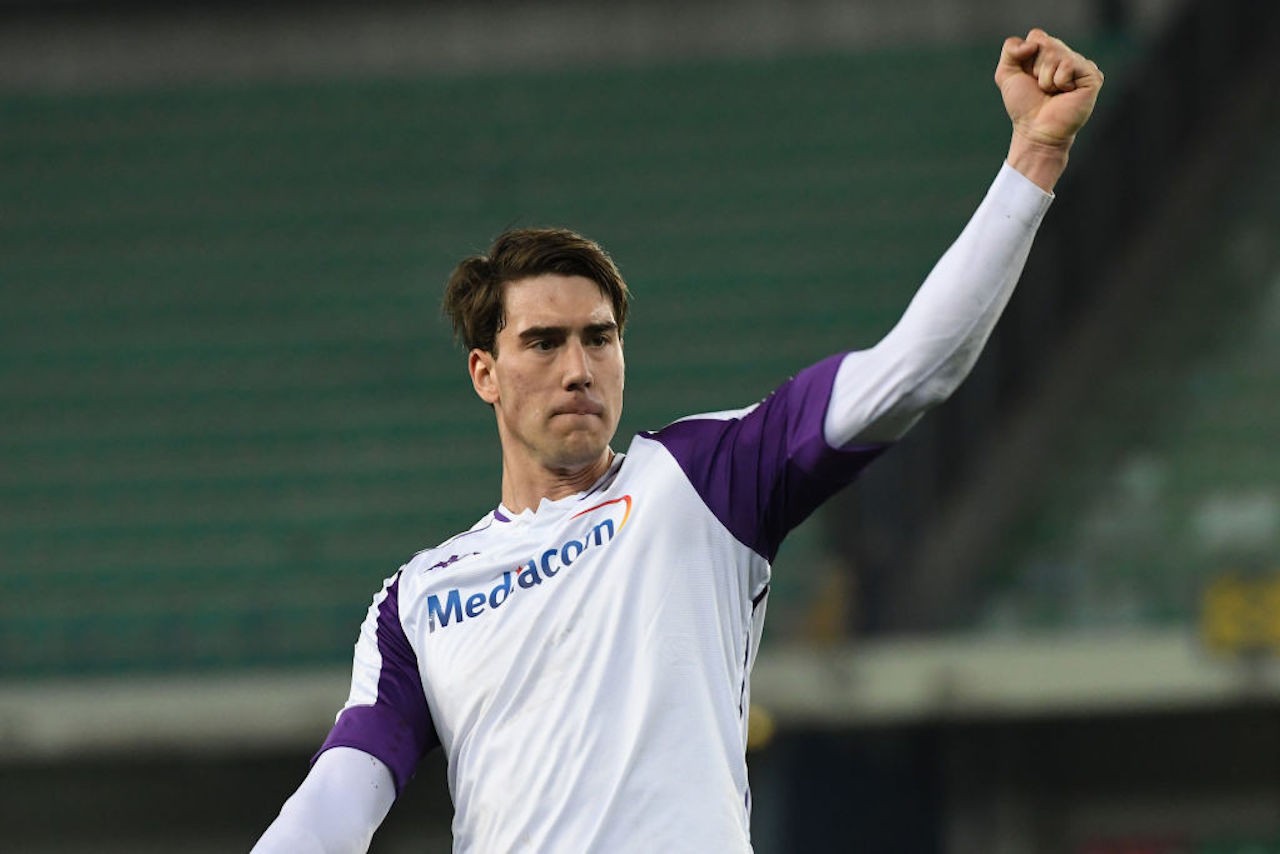 Vlahovic Barone Juve Fiorentina