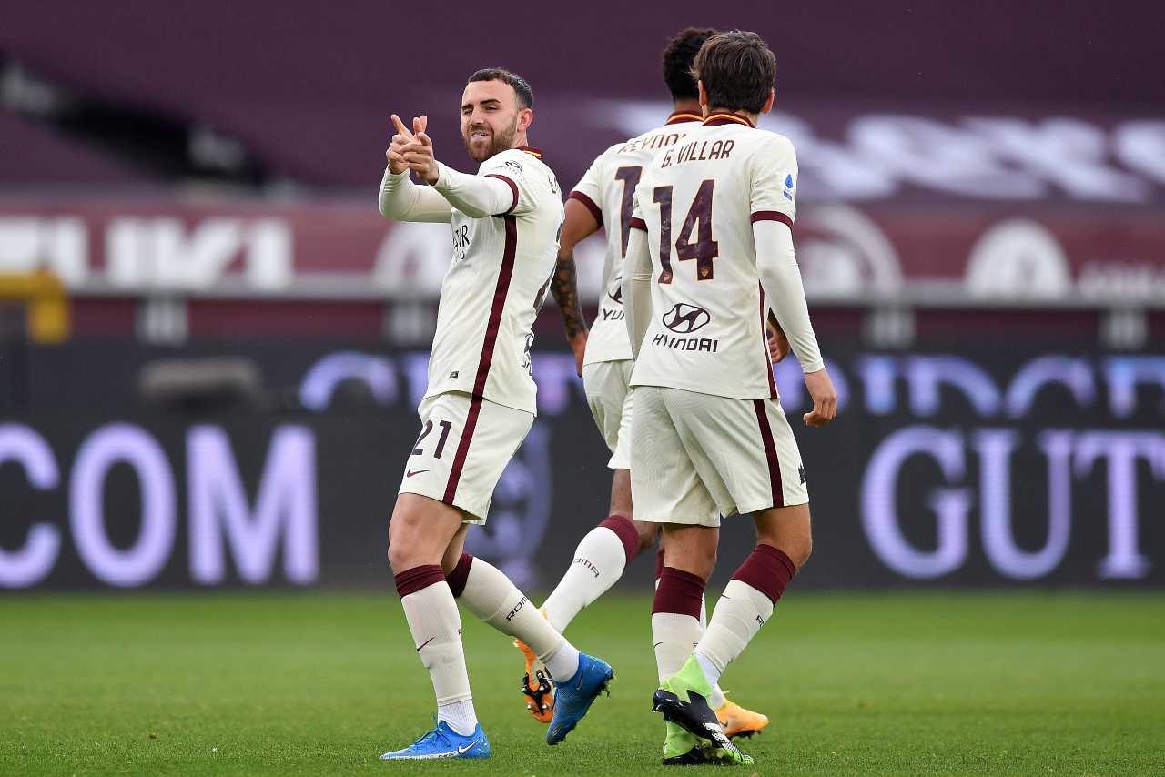 Torino-Roma, voti e tabellino del primo tempo: