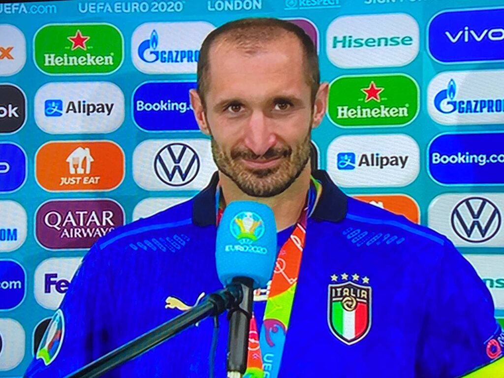 Italia-Inghilterra, Chiellini: "Fatto la storia, ecco la ...