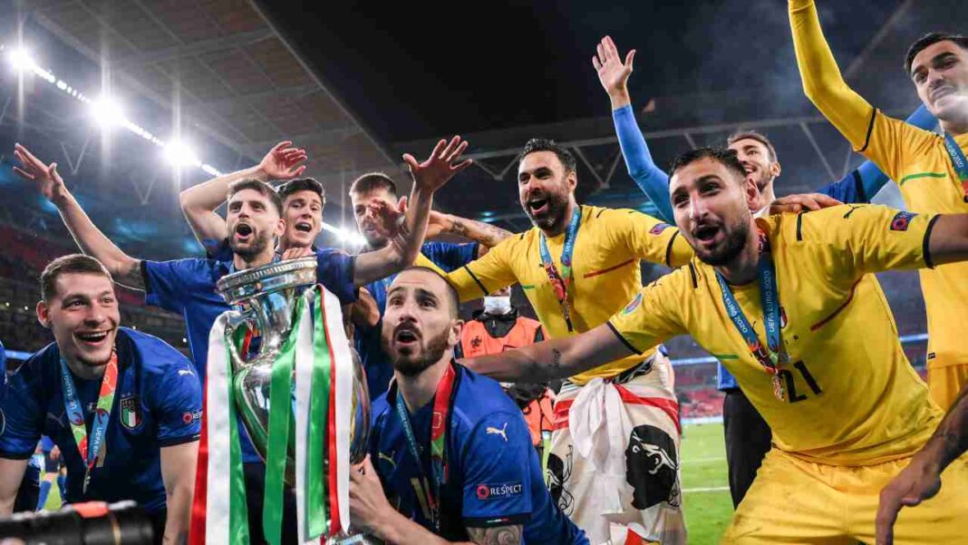 Italia, decollo nel Ranking Fifa dopo il trionfo a Euro 2020