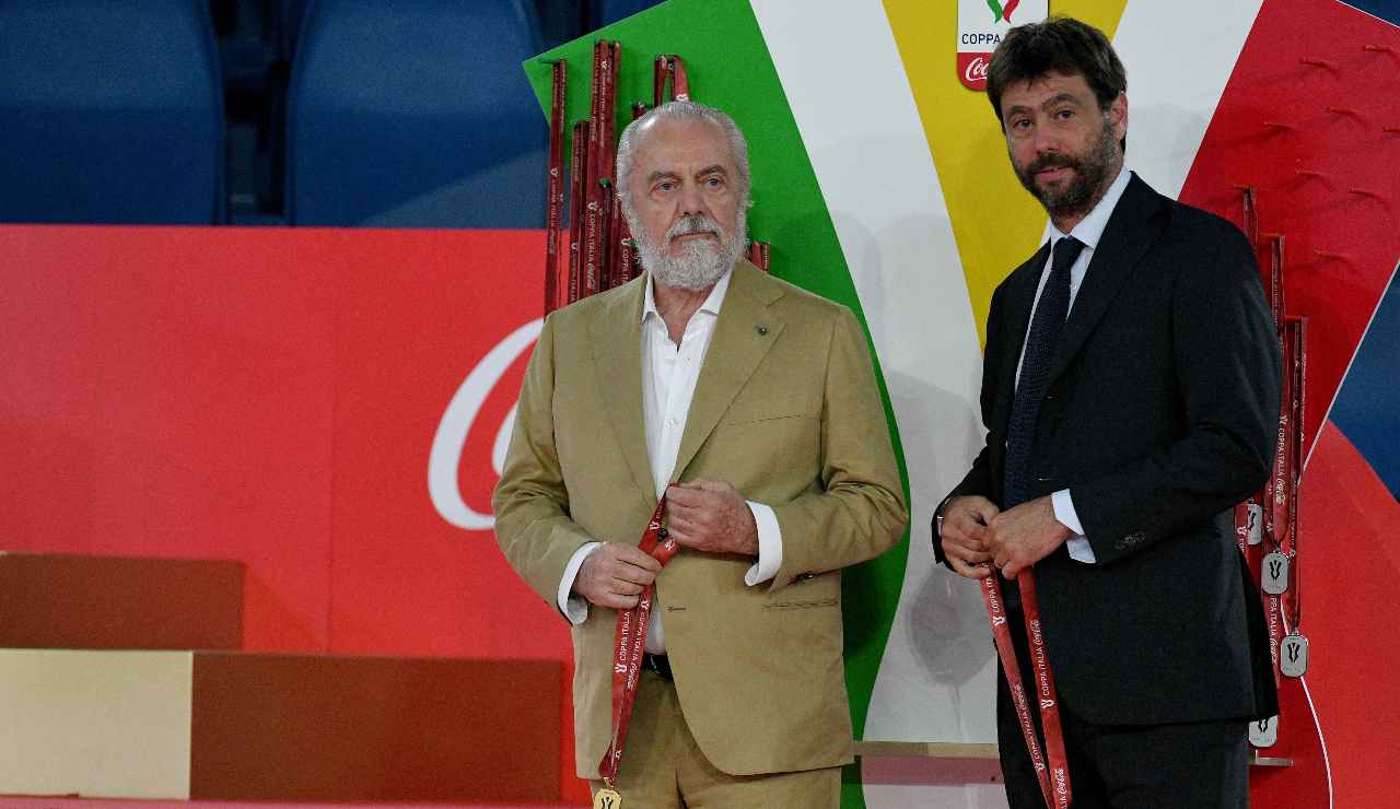 De Laurentiis e Agnelli