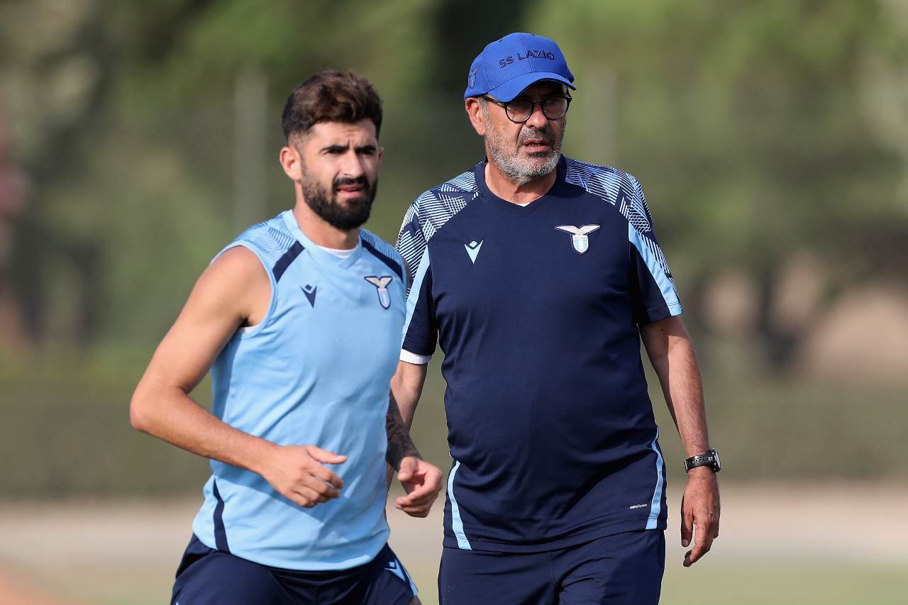 sarri calciomercato lazio hysaj