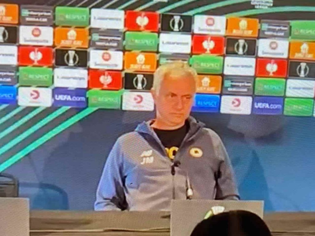 Bodo-Roma, Mourinho in conferenza stampa 