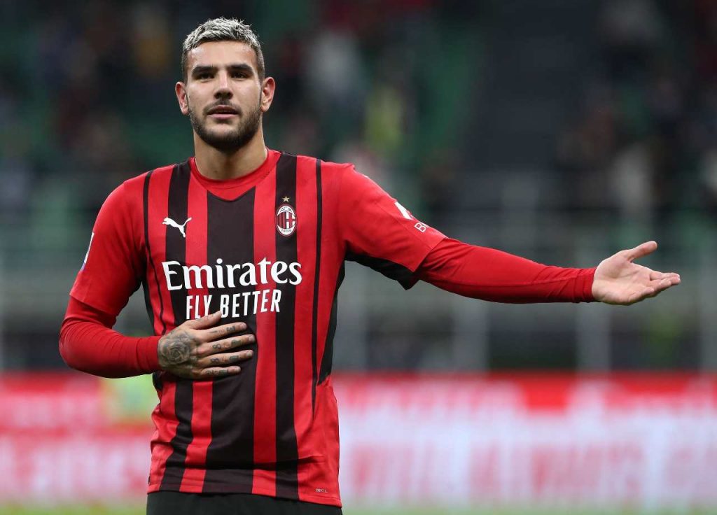 theo hernandez milan negativo covid