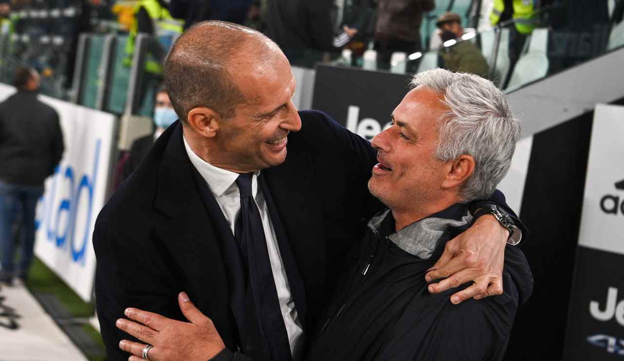 Allegri e Mourinho