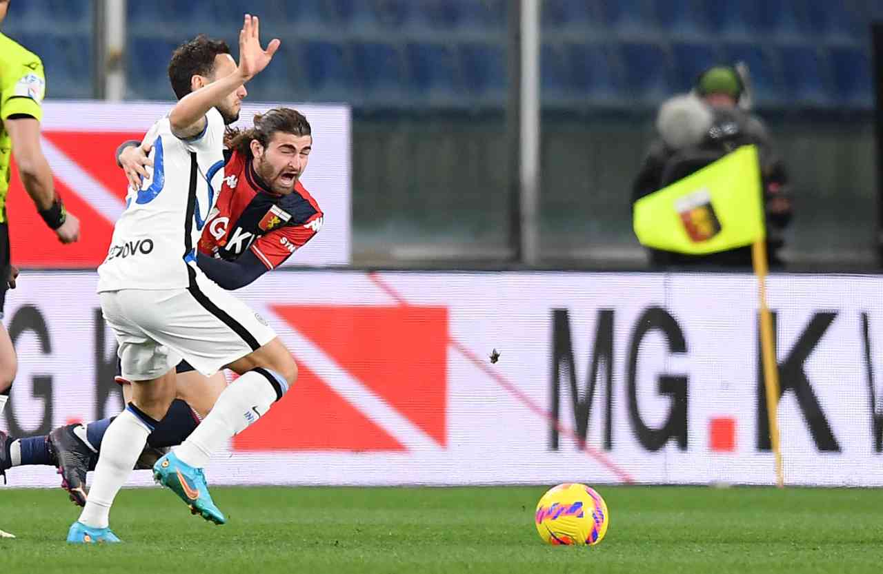 Pagelle e tabellino di Genoa-Inter