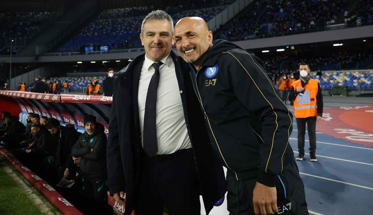 Spalletti e Farias