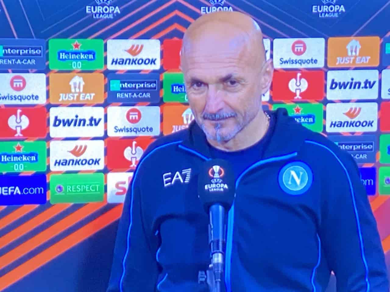 Napoli-Barcellona, Spalletti a DAZN