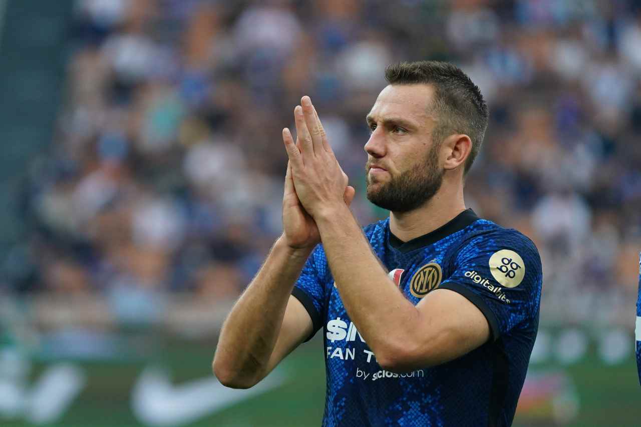 Inter de Vrij Skriniar Bremer Ranocchia D'Ambrosio Dimarco Bastoni