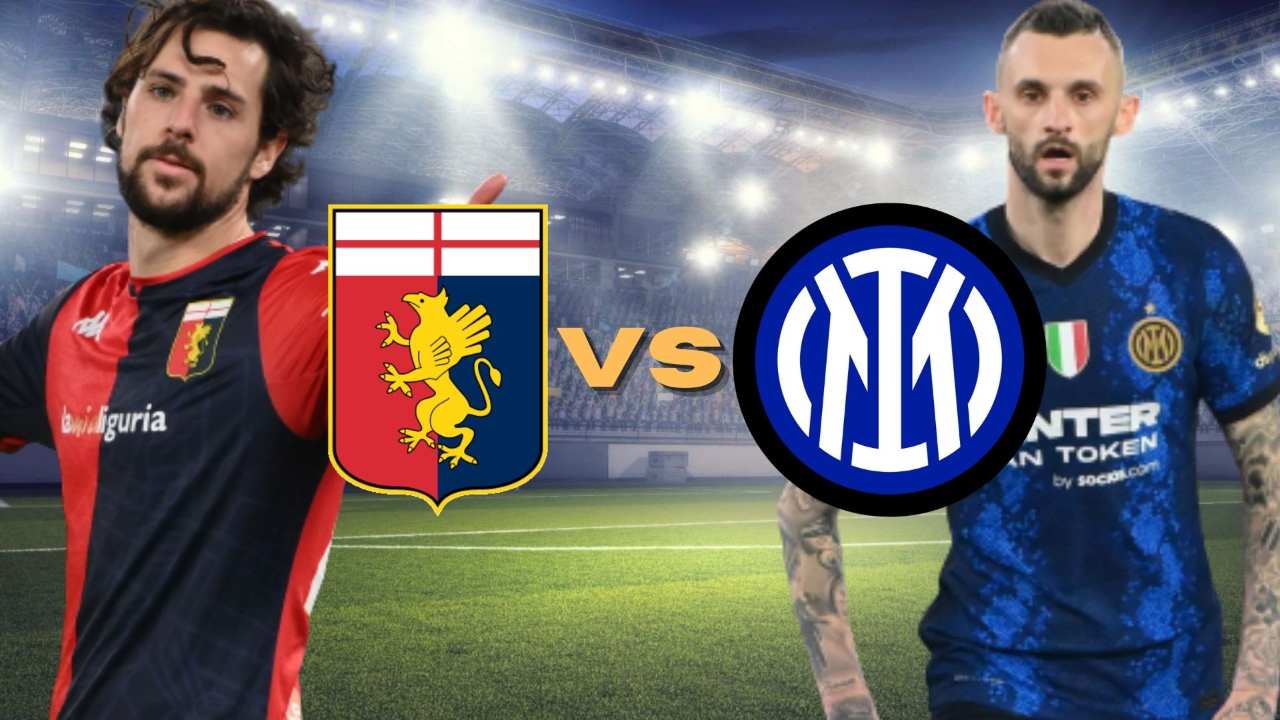 Genoa-Inter, la cover 