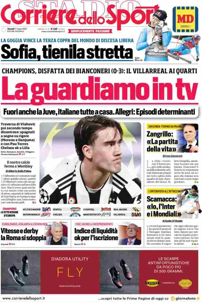 Corriere dello Sport | La guardiamo in tv