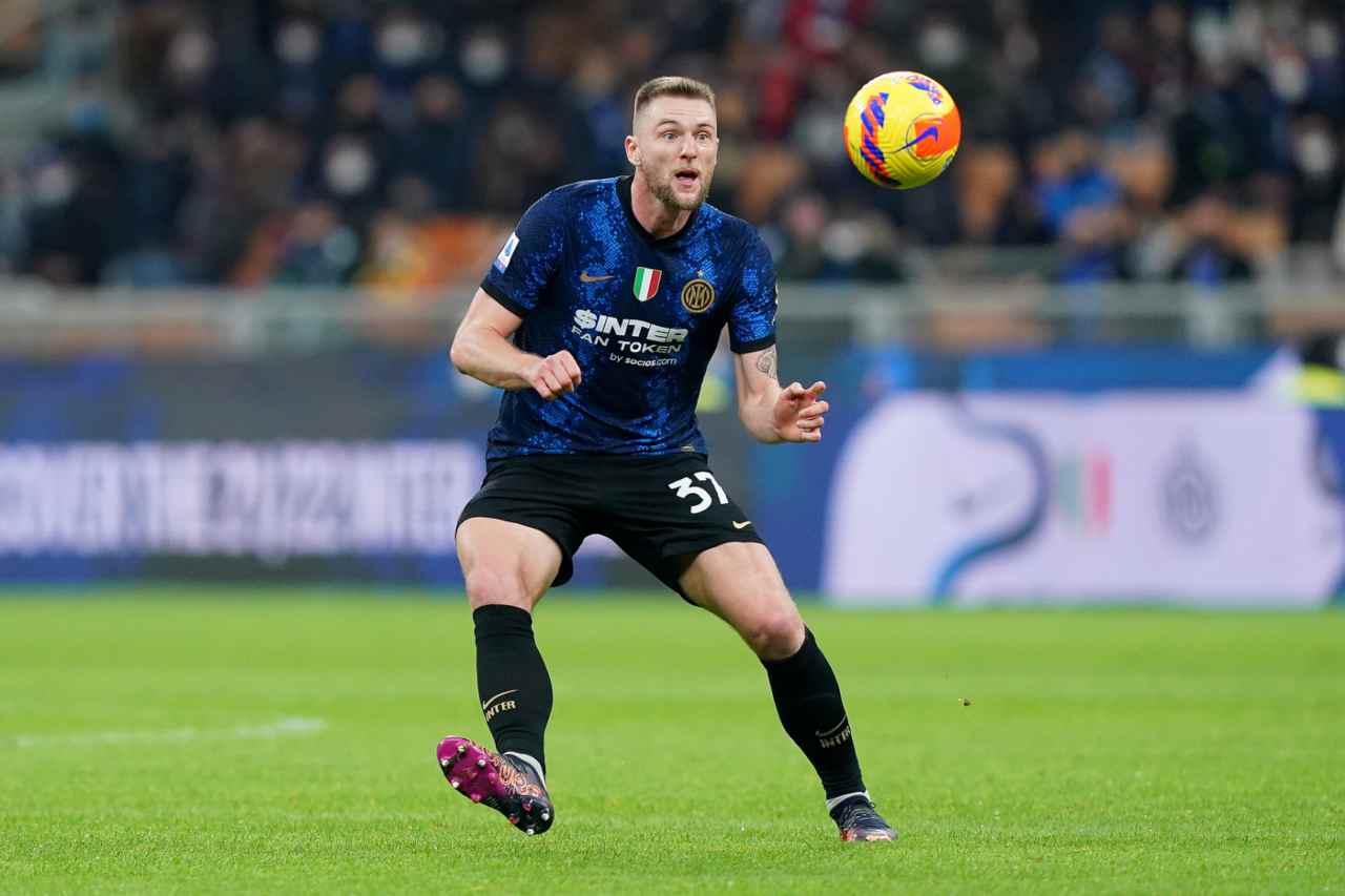 Juve-Inter, Skriniar nel cuore della difesa per bloccare Vlahovic