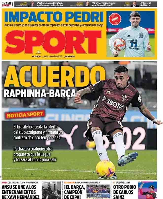 Sport | Acuerdo Rapinha-Barca