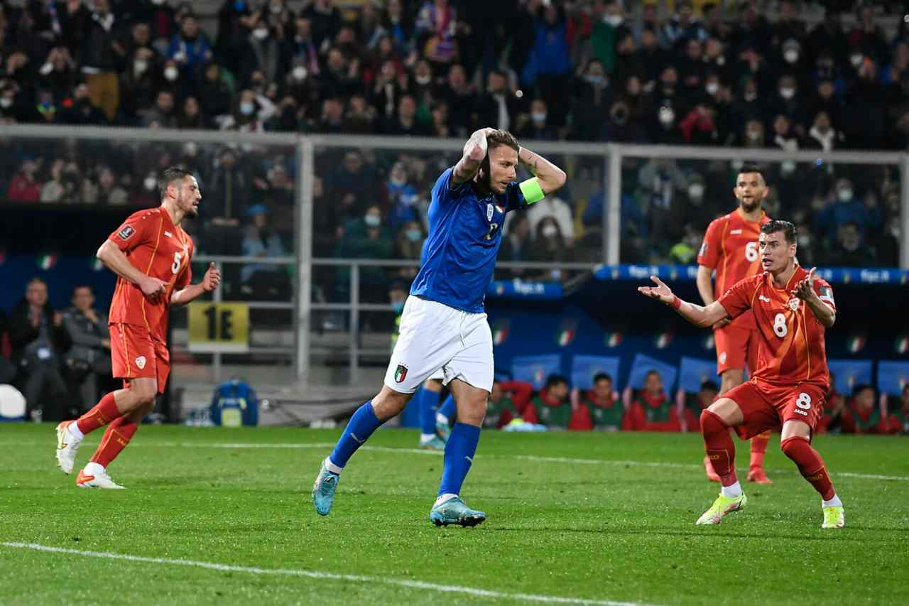 immobile italia macedonia mondiali