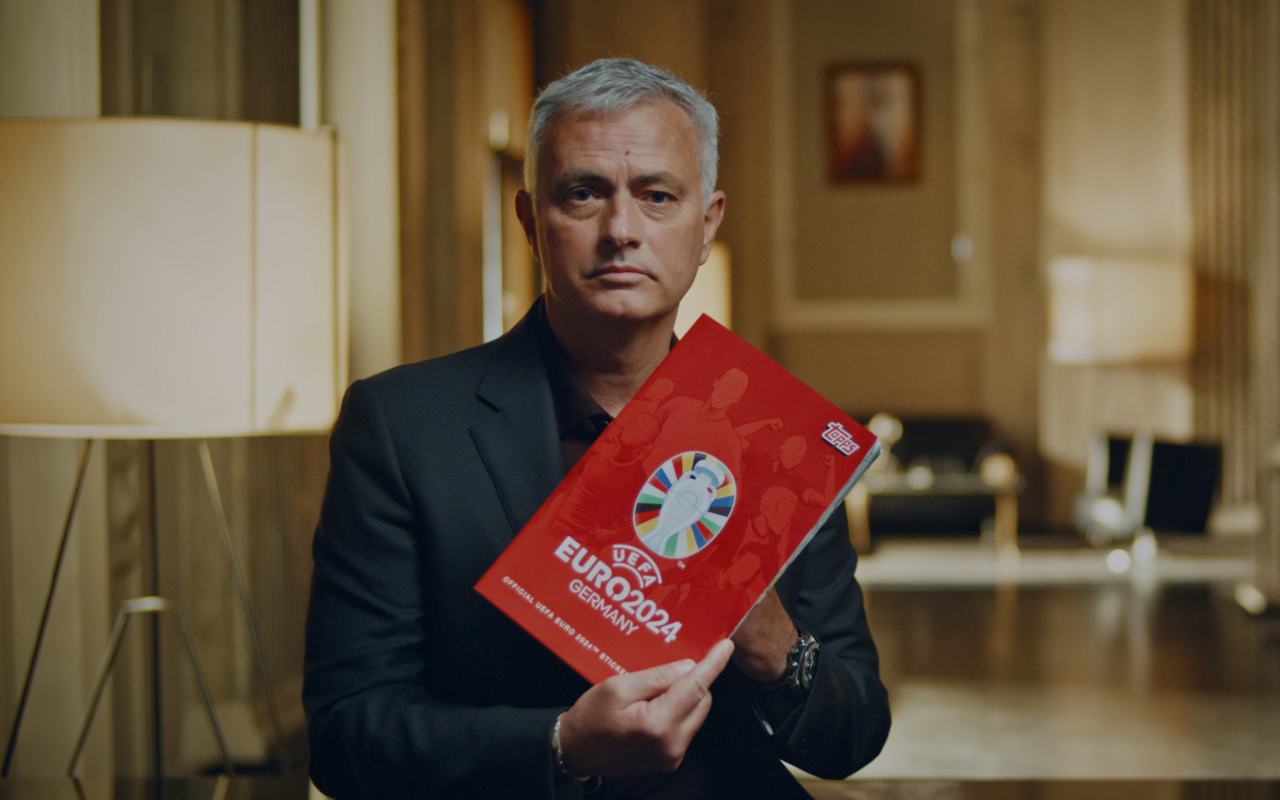 Topps licenziatario ufficiale EURO 2024: sotto contratto Mourinho come Testimonial