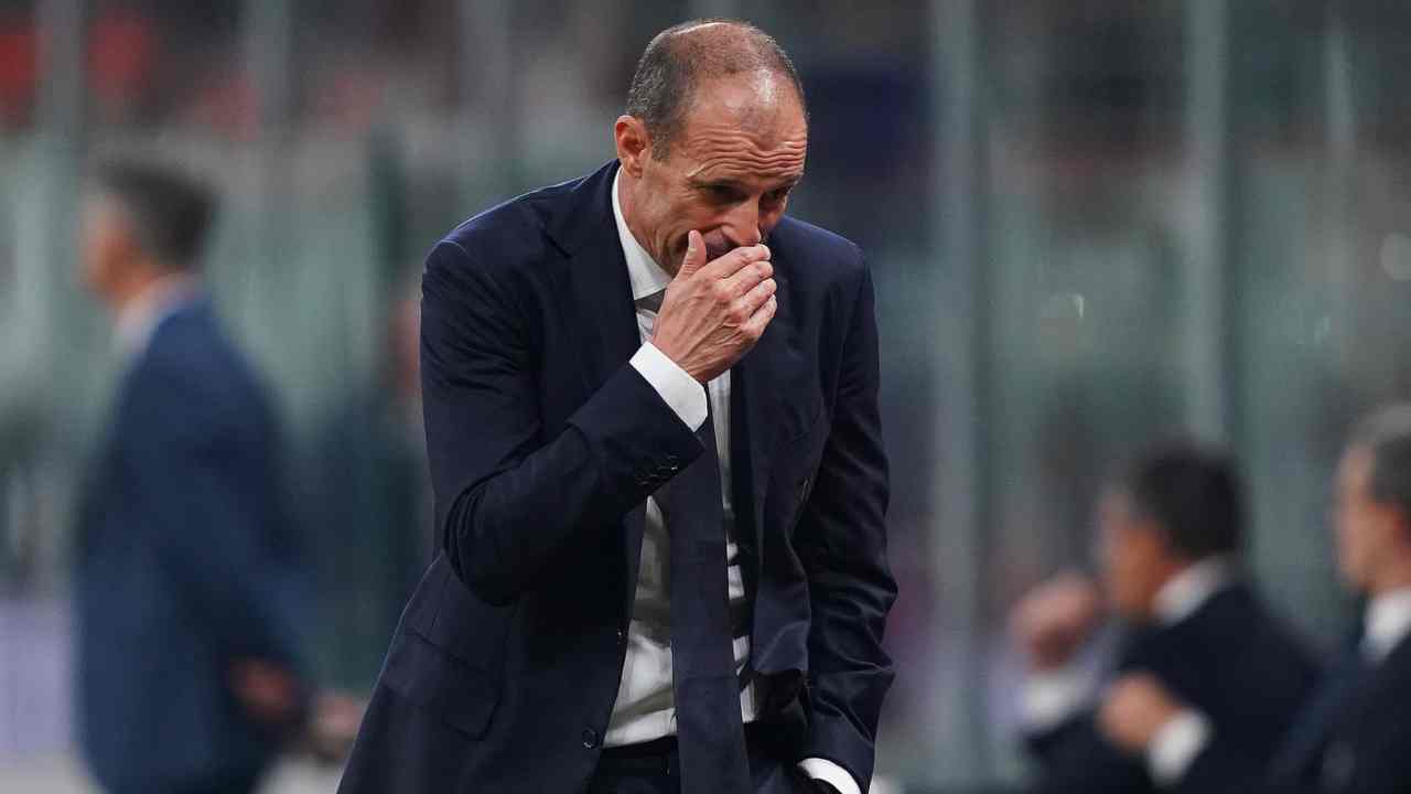 Allegri distrutto in diretta: "Non so cosa stia lì a fare"