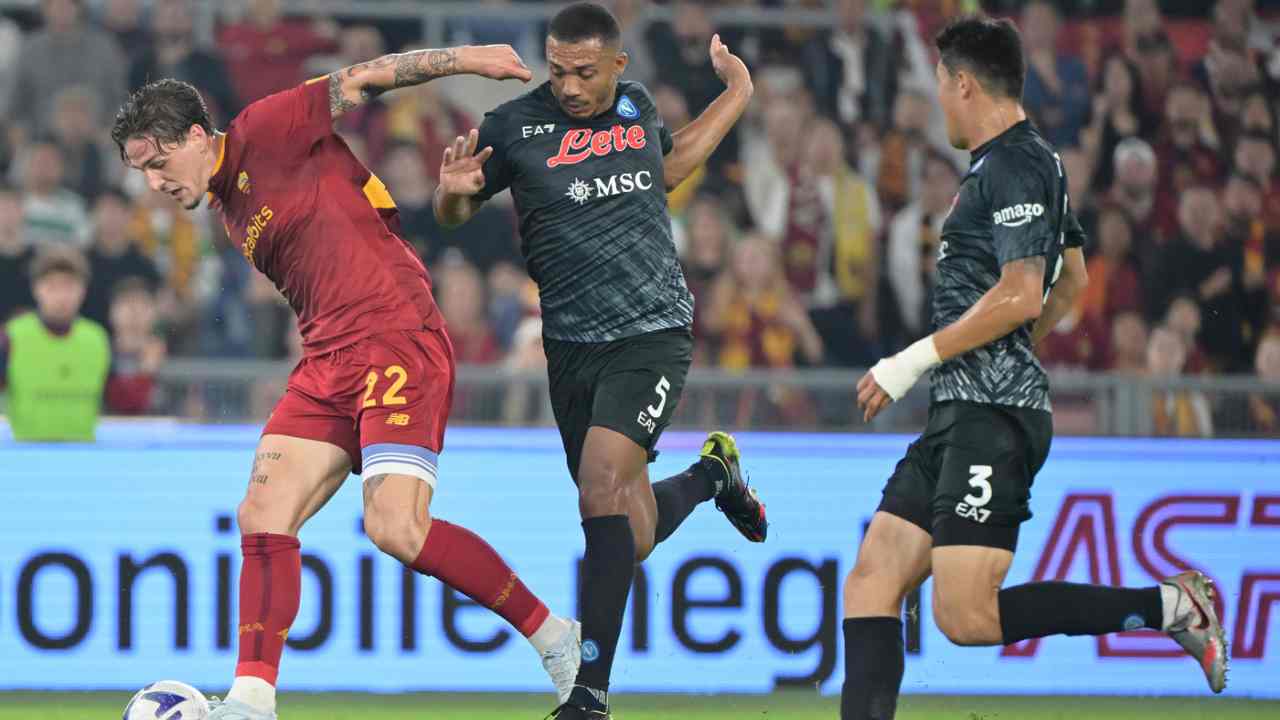 zaniolo roma napoli jesus voti tabellino