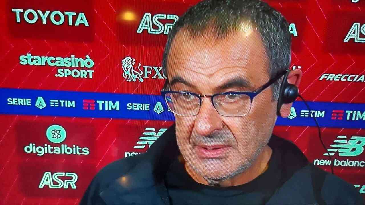 Roma-Lazio, parla Sarri