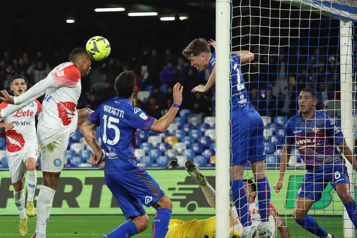 Napoli-Cremonese,g oal di Juan Jesus e furia social