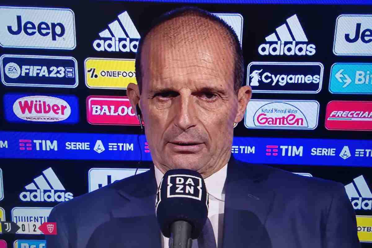 Allegri dopo Juventus-Monza