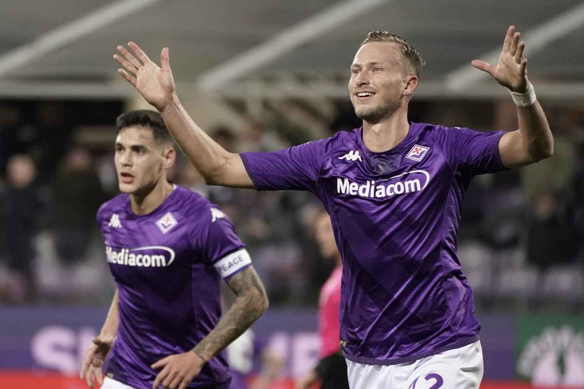 Alla Fiorentina basta Barak: missione Coppa Italia compiuta