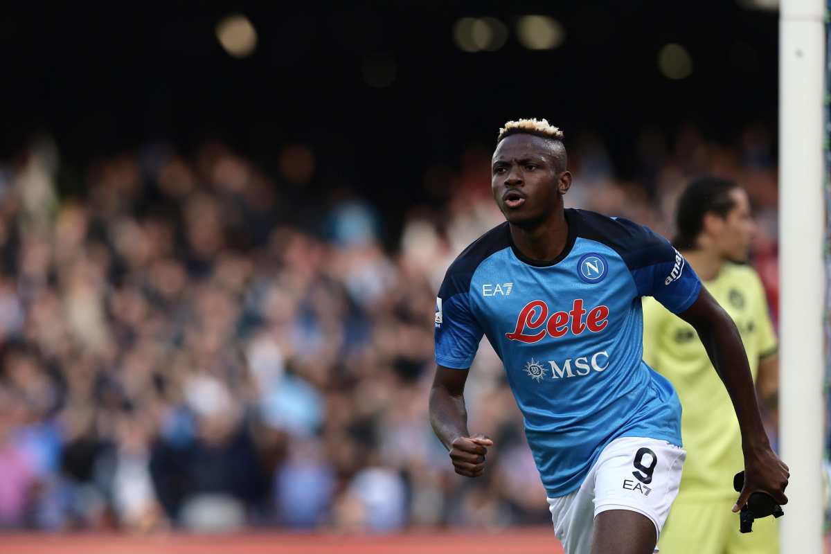 Calciomercato Napoli, assalto Manchester United per Osimhen