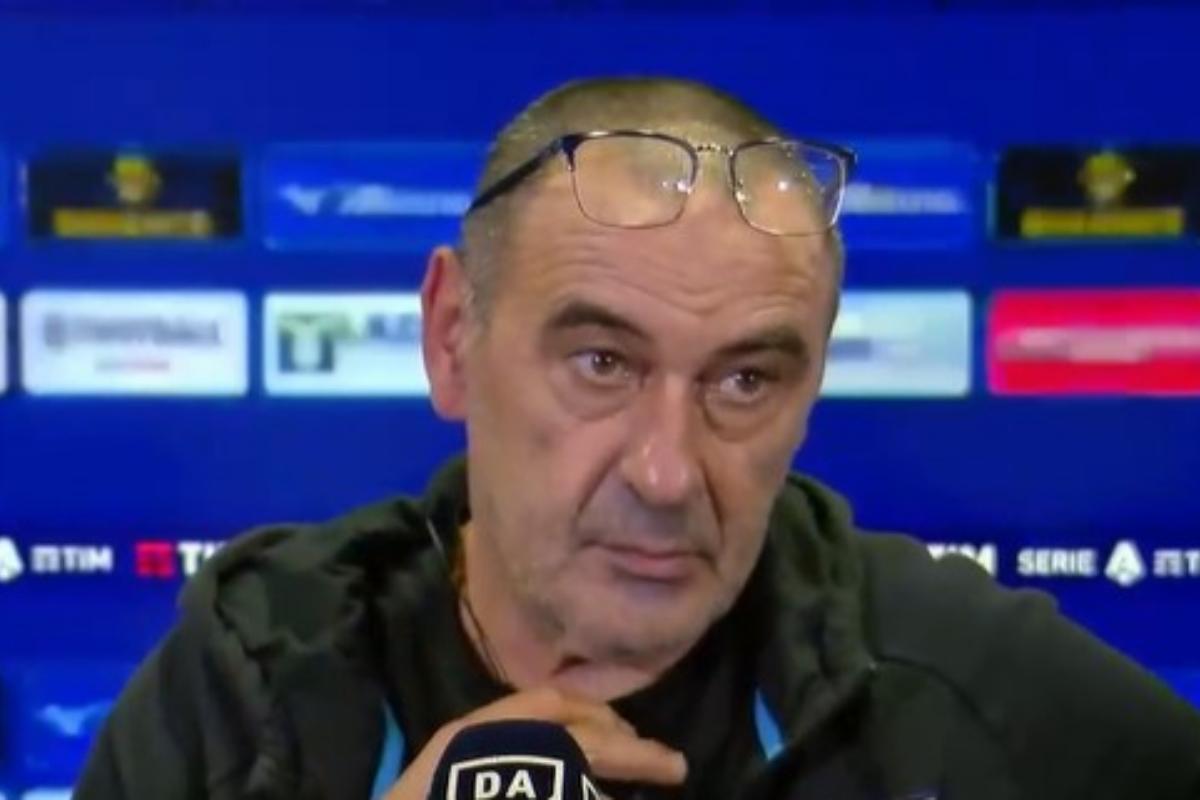 Lazio-Empoli, parla Sarri dopo il pareggio