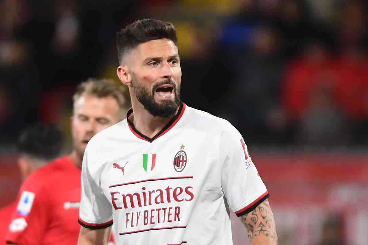 Calciomercato Milan, le ultime sul futuro di Giroud