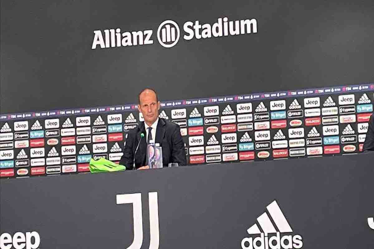 Juventus-Nantes, Allegri in conferenza stampa