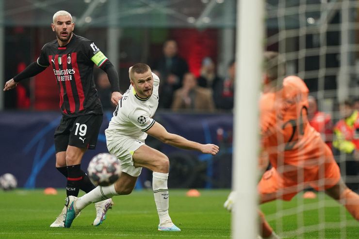 Milan-Tottenham, Dier ammonito: salta il ritorno