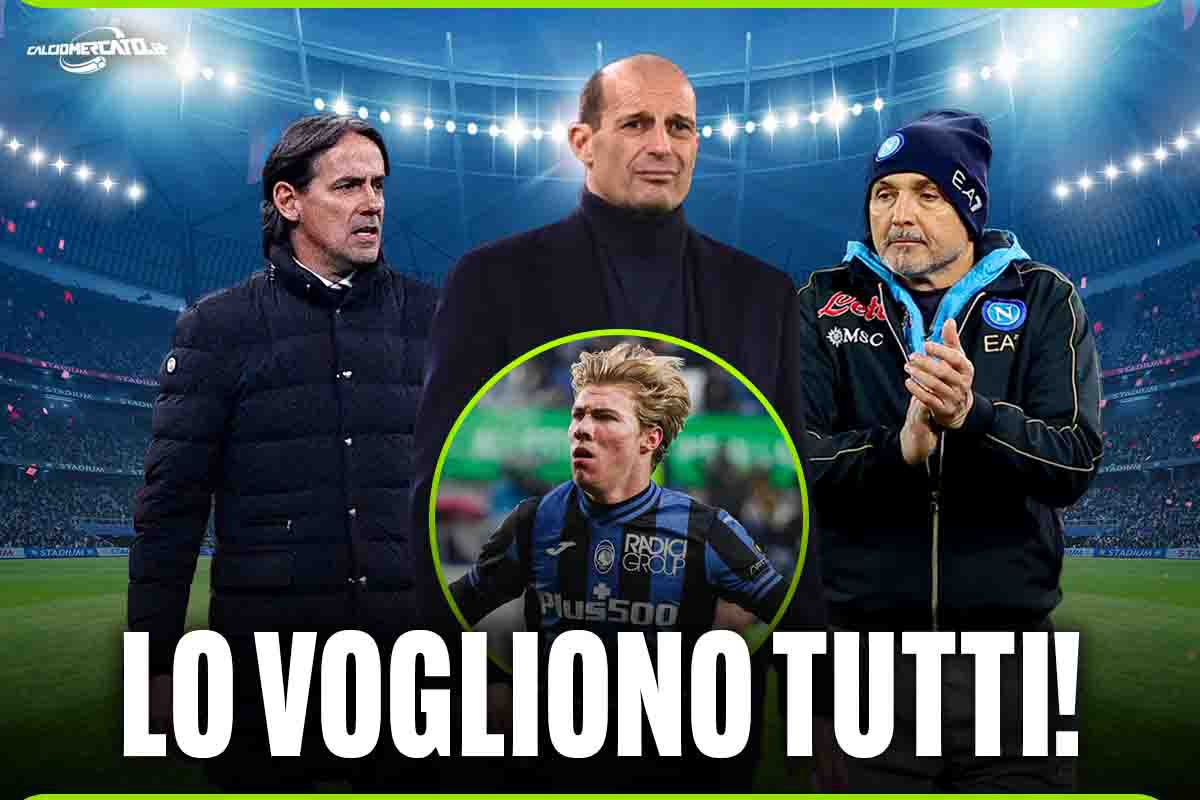 Super Hojlund: Inter, Juventus e Napoli in corsa