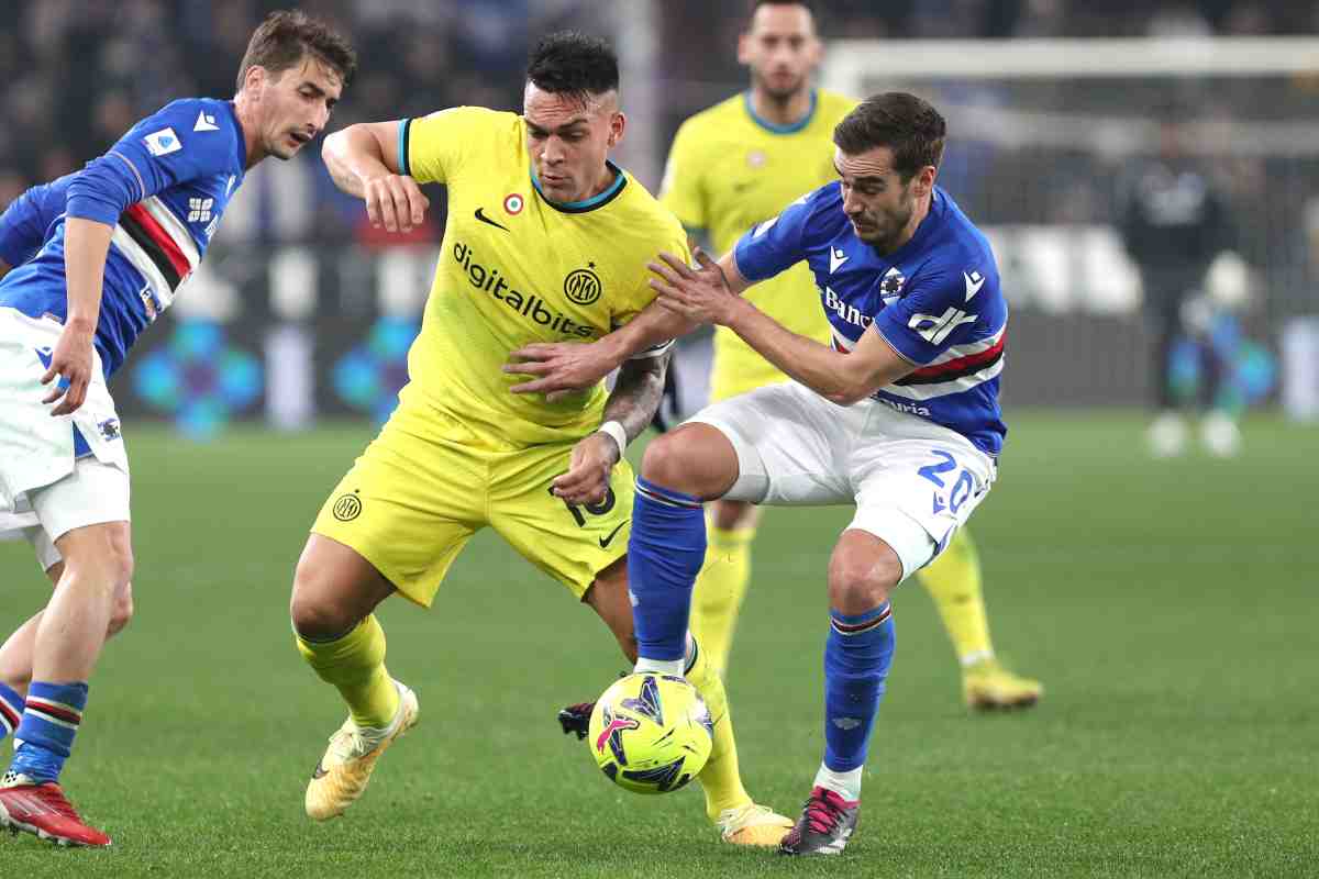 Pareggio scialbo tra Sampdoria e Inter a Marassi