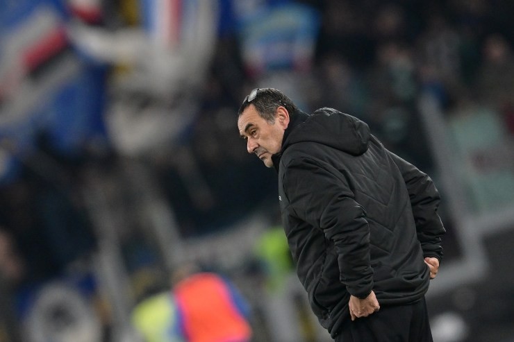 Maurizio Sarri dopo Lazio-Sampdoria