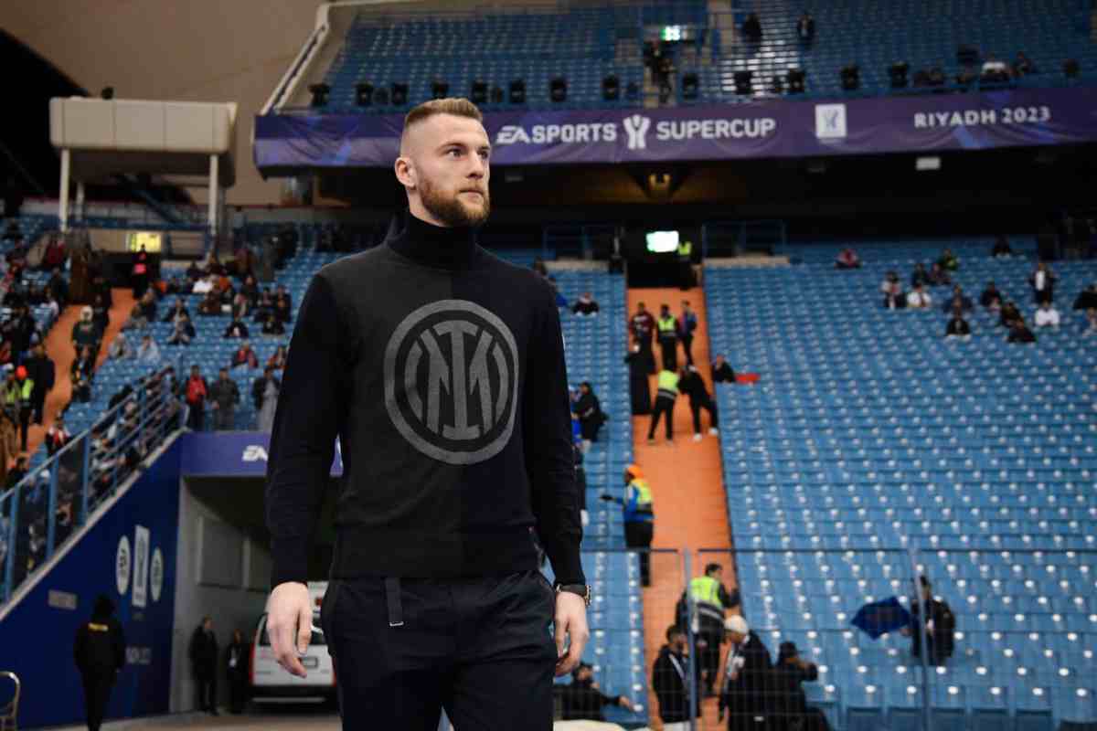 Skriniar, scambio saltato all'ultimo con Danilo del PSG