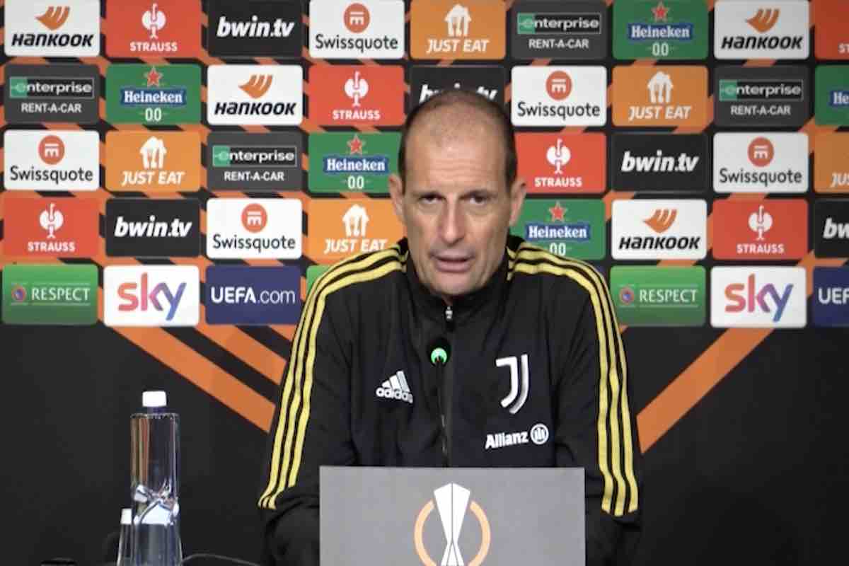 Juventus-Friburgo, Allegri in conferenza stampa