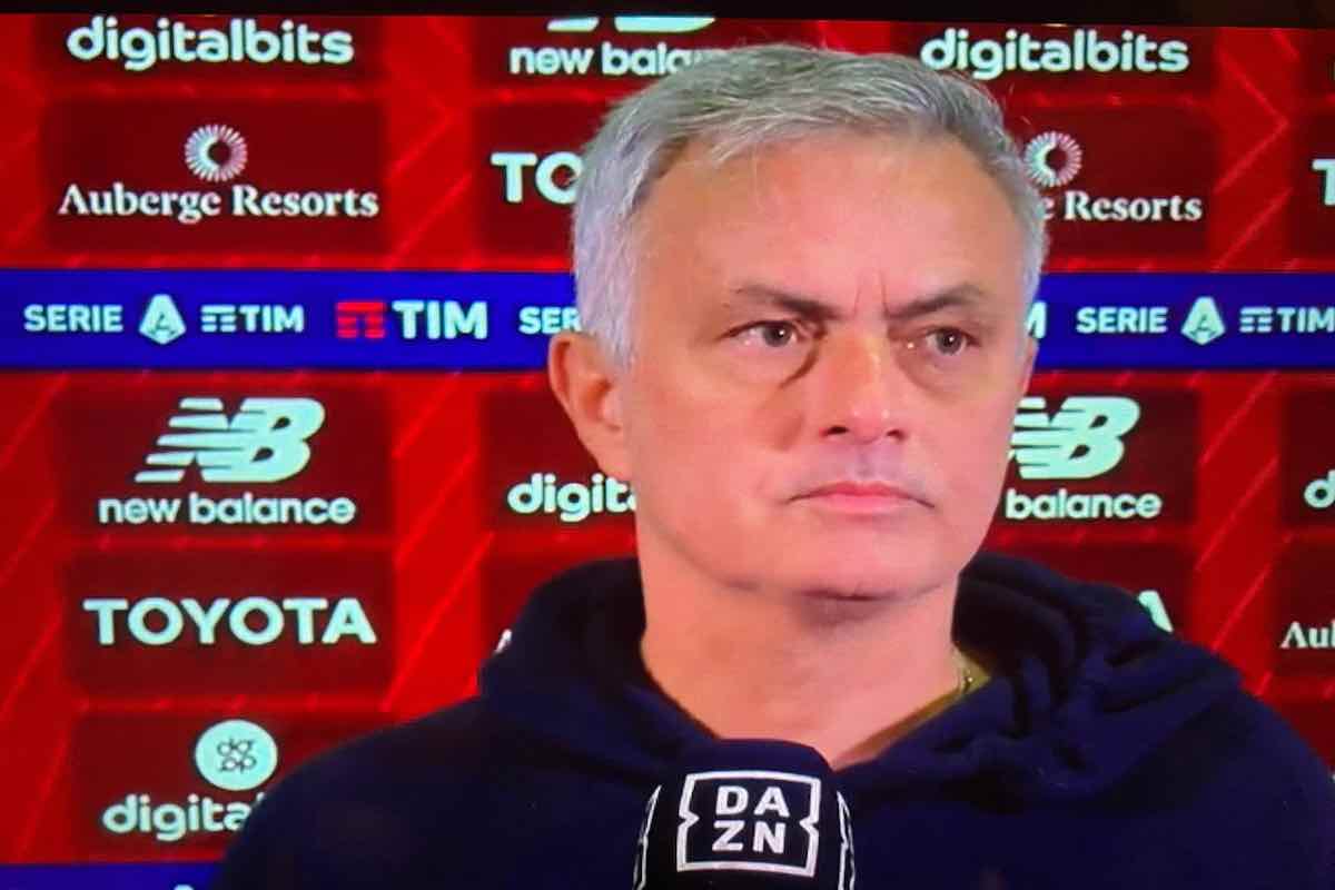 Roma-Juve: post gara Mourinho