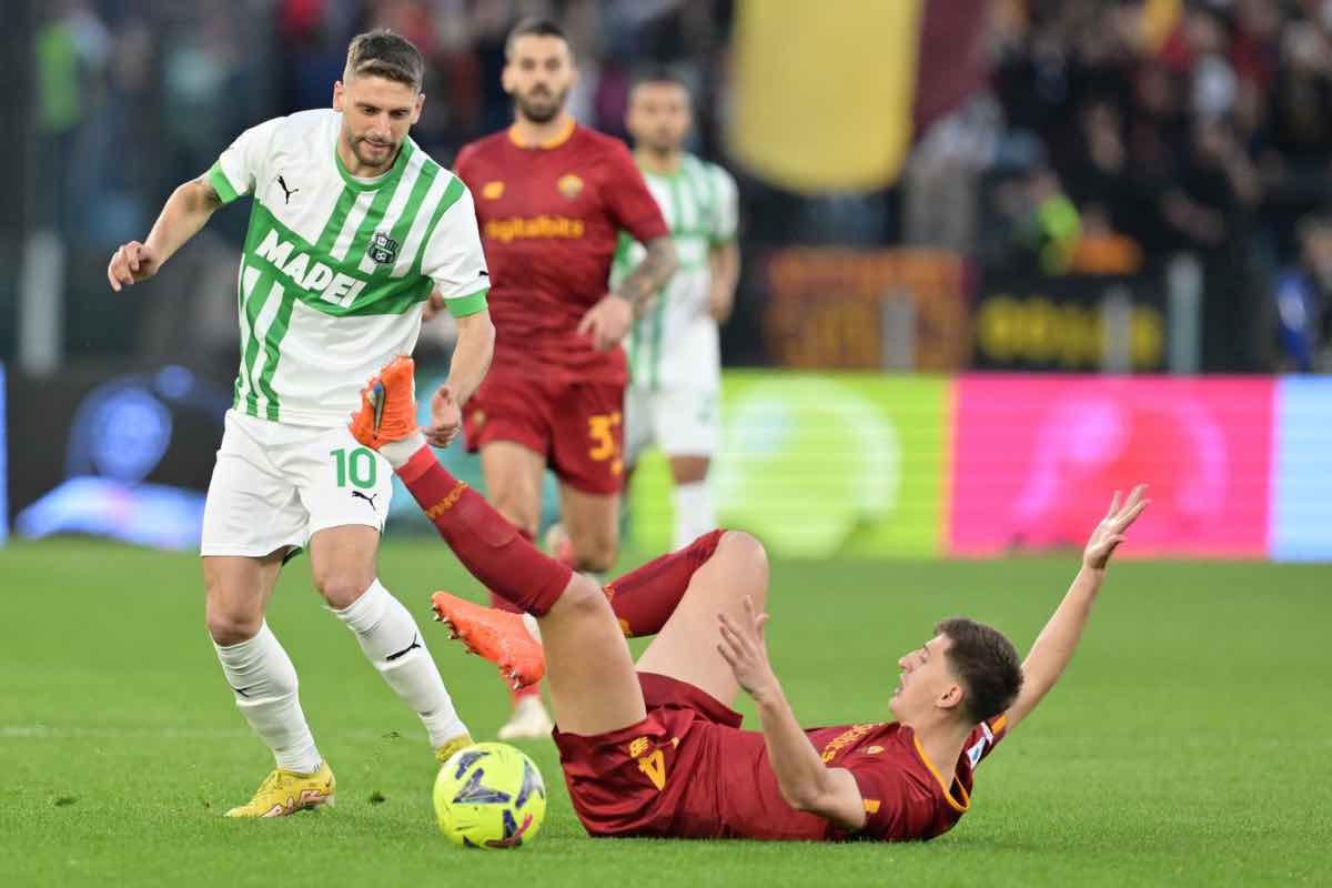 Roma-Sassuolo, Kumbulla sotto accusa