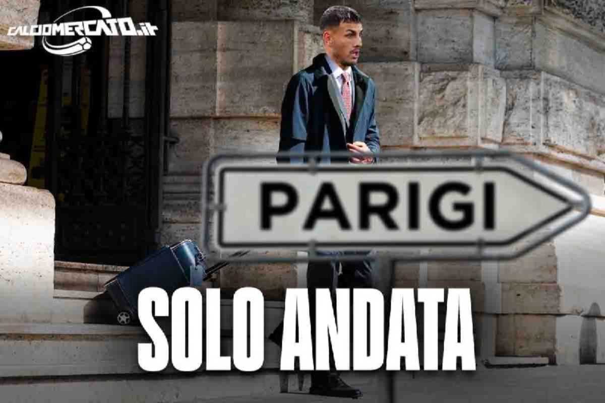 Paredes delude Allegri: viaggio di sola andata per Parigi