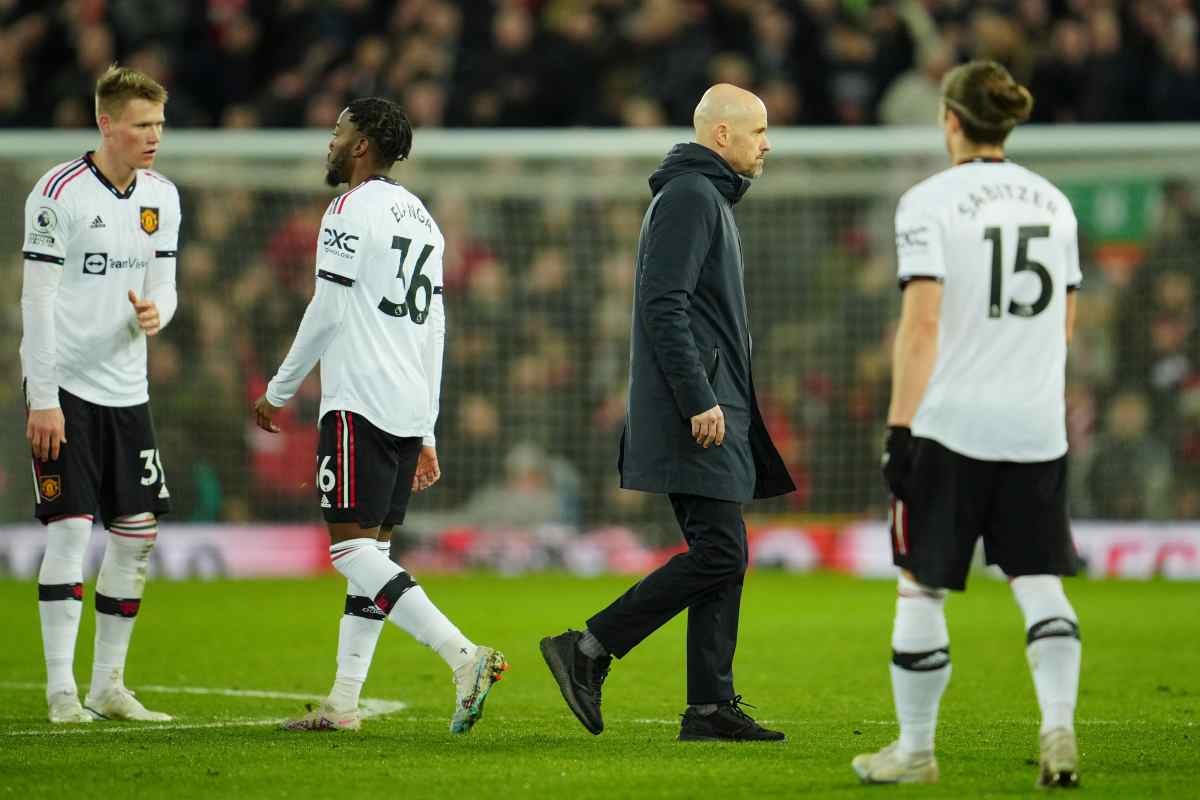 Manchester United, nuova bufera esonero Ten Hag dopo il ko col Liverpool