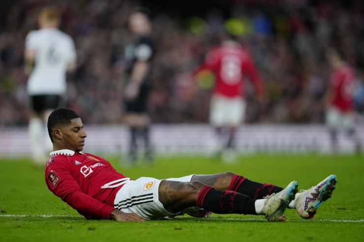 Infortunio Rashford per il Manchester United