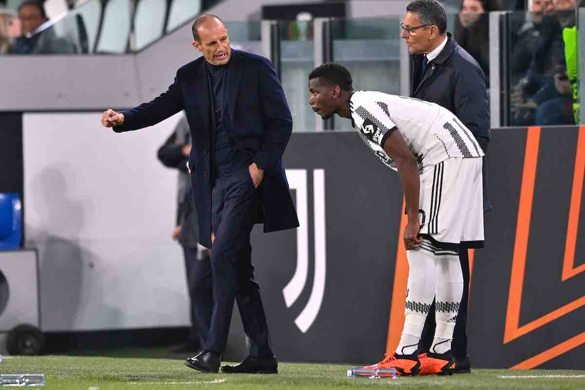 Juventus-Sporting, Allegri sul rientro di Pogba