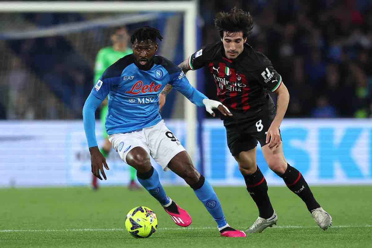 Milan Napoli formazioni