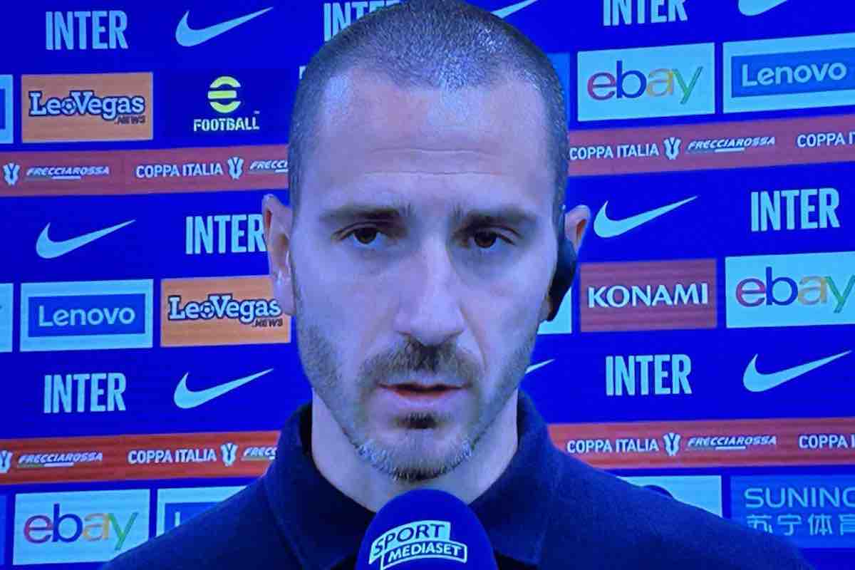 Inter-Juve: Bonucci deluso