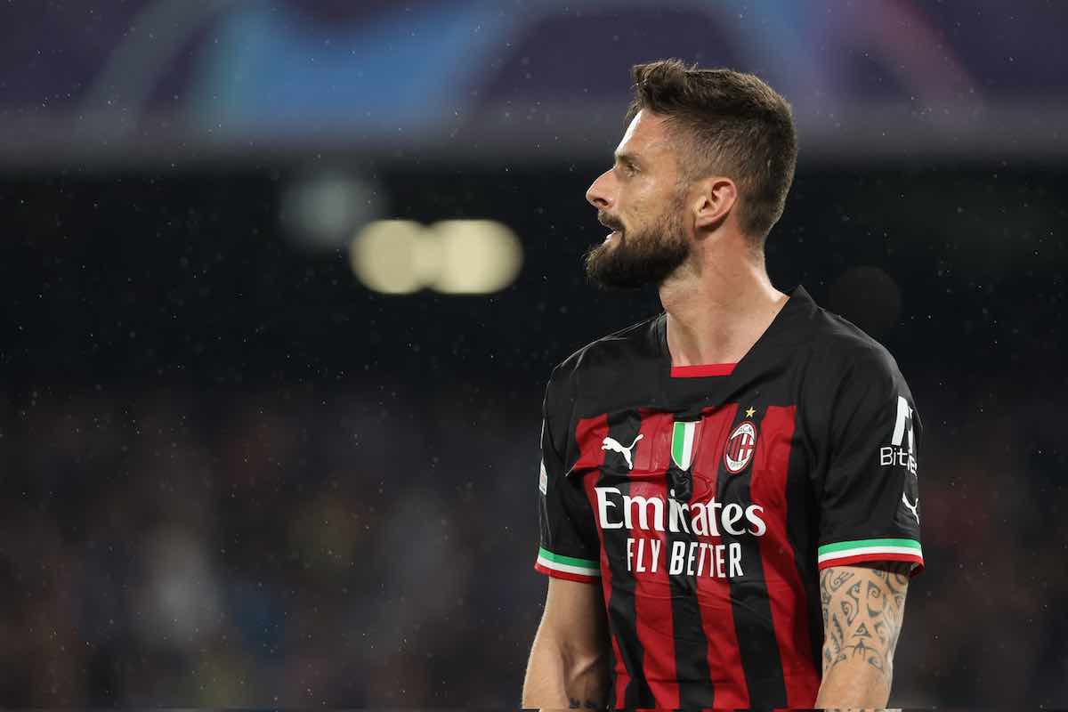 Milan, le condizioni di Giroud