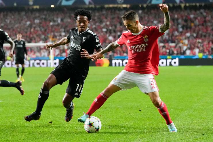 Juventus e Inter si sfidano per Grimaldo del Benfica