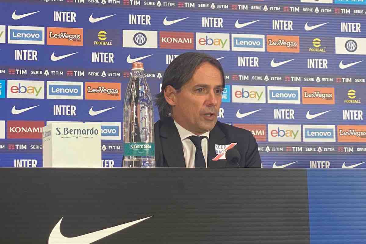 Inter-Lazio, la conferenza stampa di Inzaghi